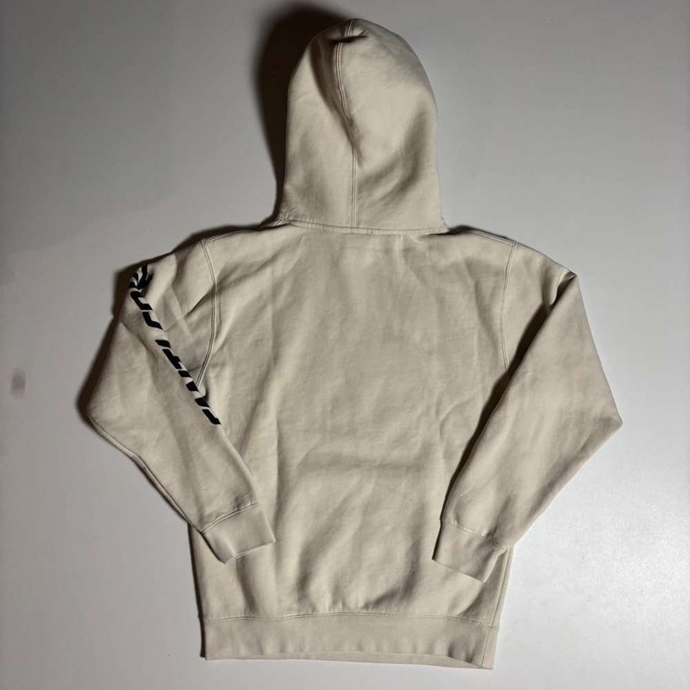 Cream Santa Cruz Screaming Hand Roses Hoodie - Size M - Picture 3 of 7